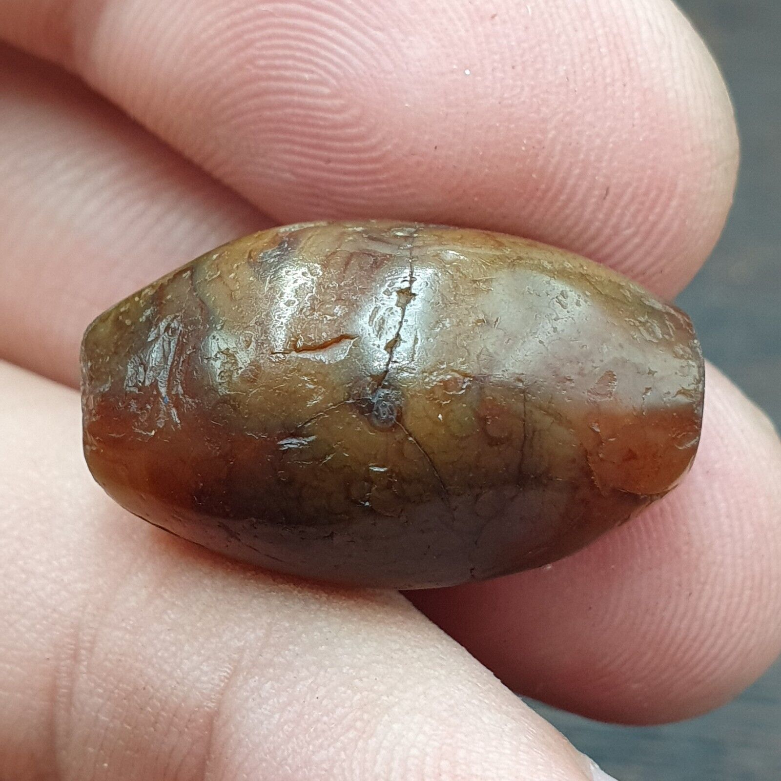 Ancient Himalayan Agate Bead JNT-S4