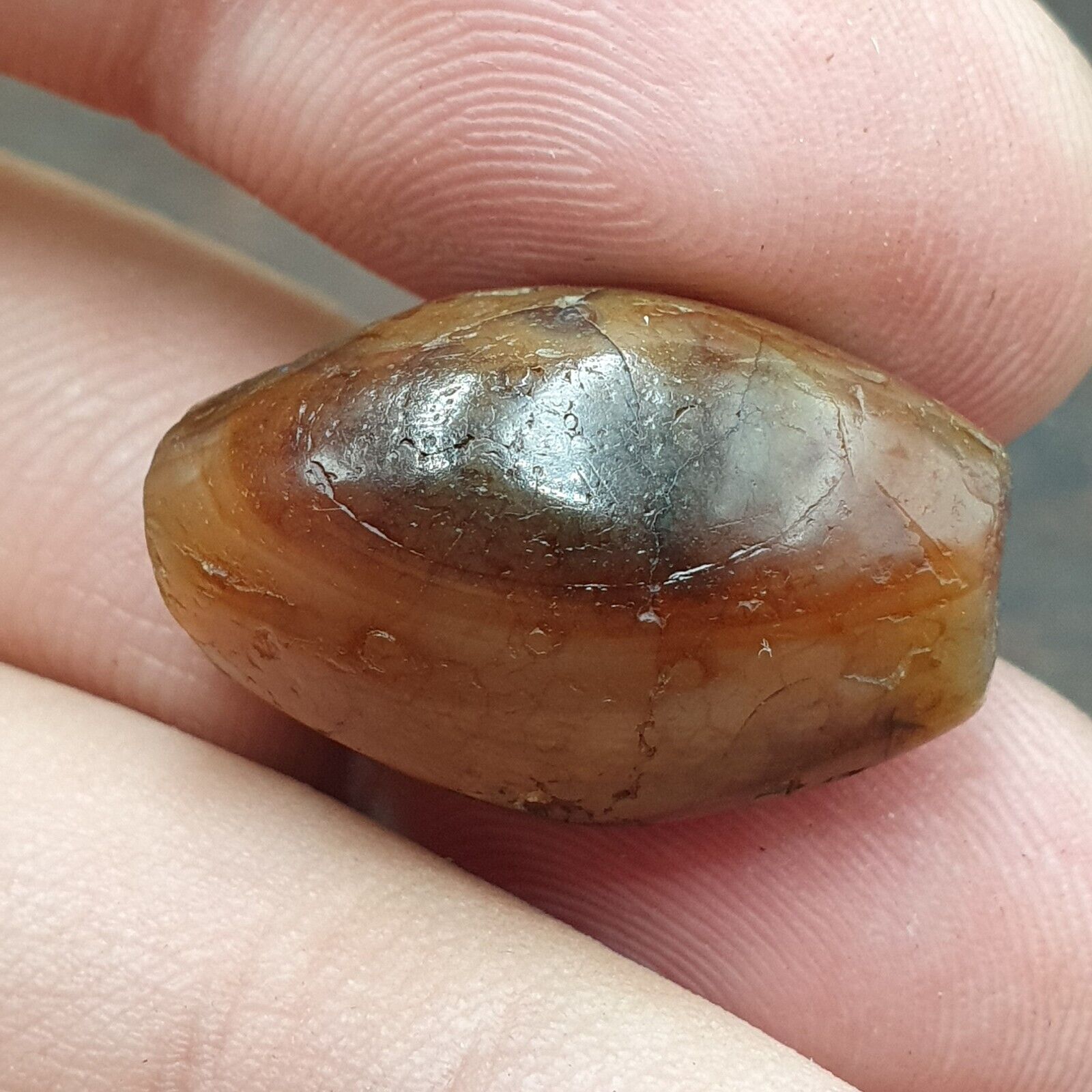 Ancient Himalayan Agate Bead JNT-S4