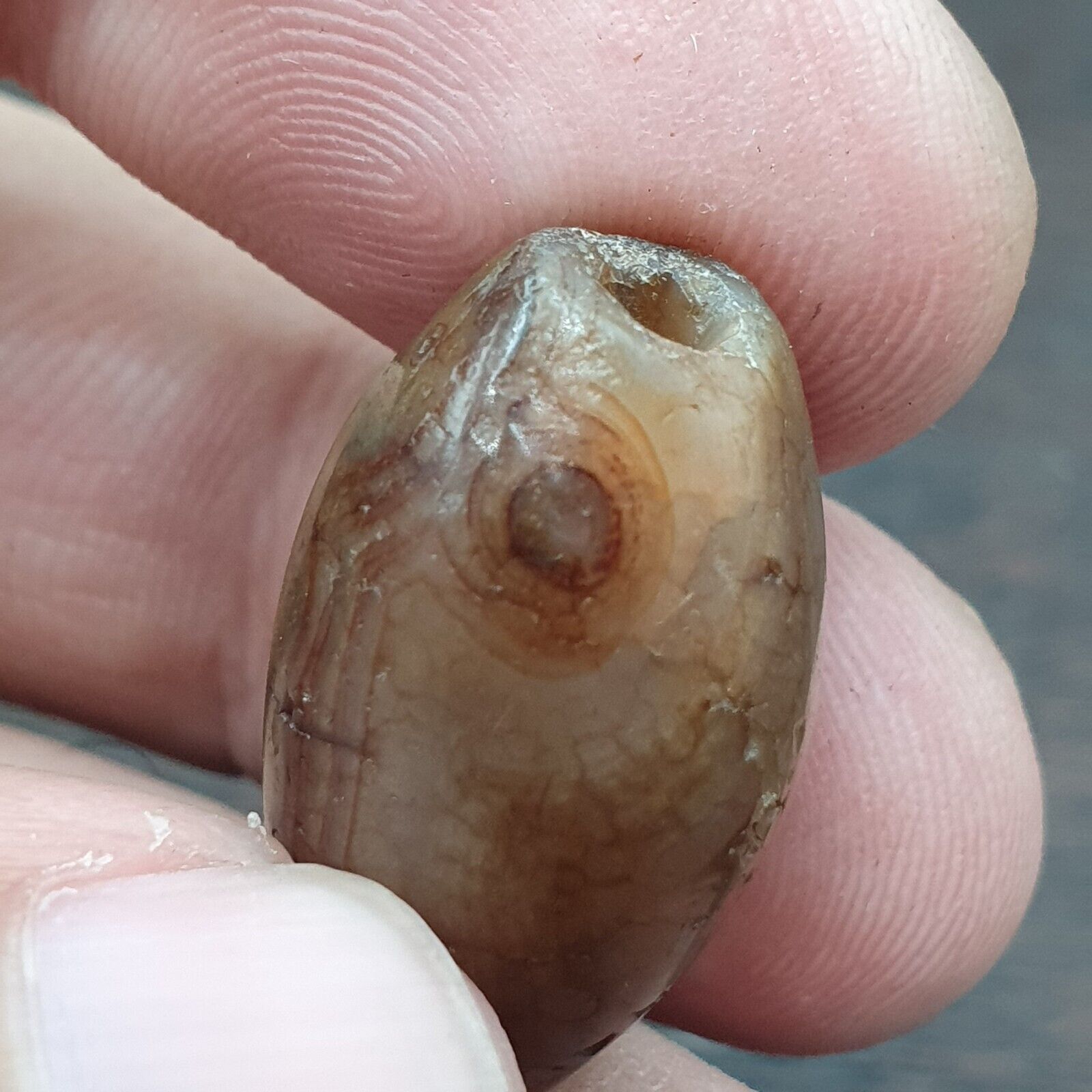 Ancient Himalayan Agate Bead JNT-S4