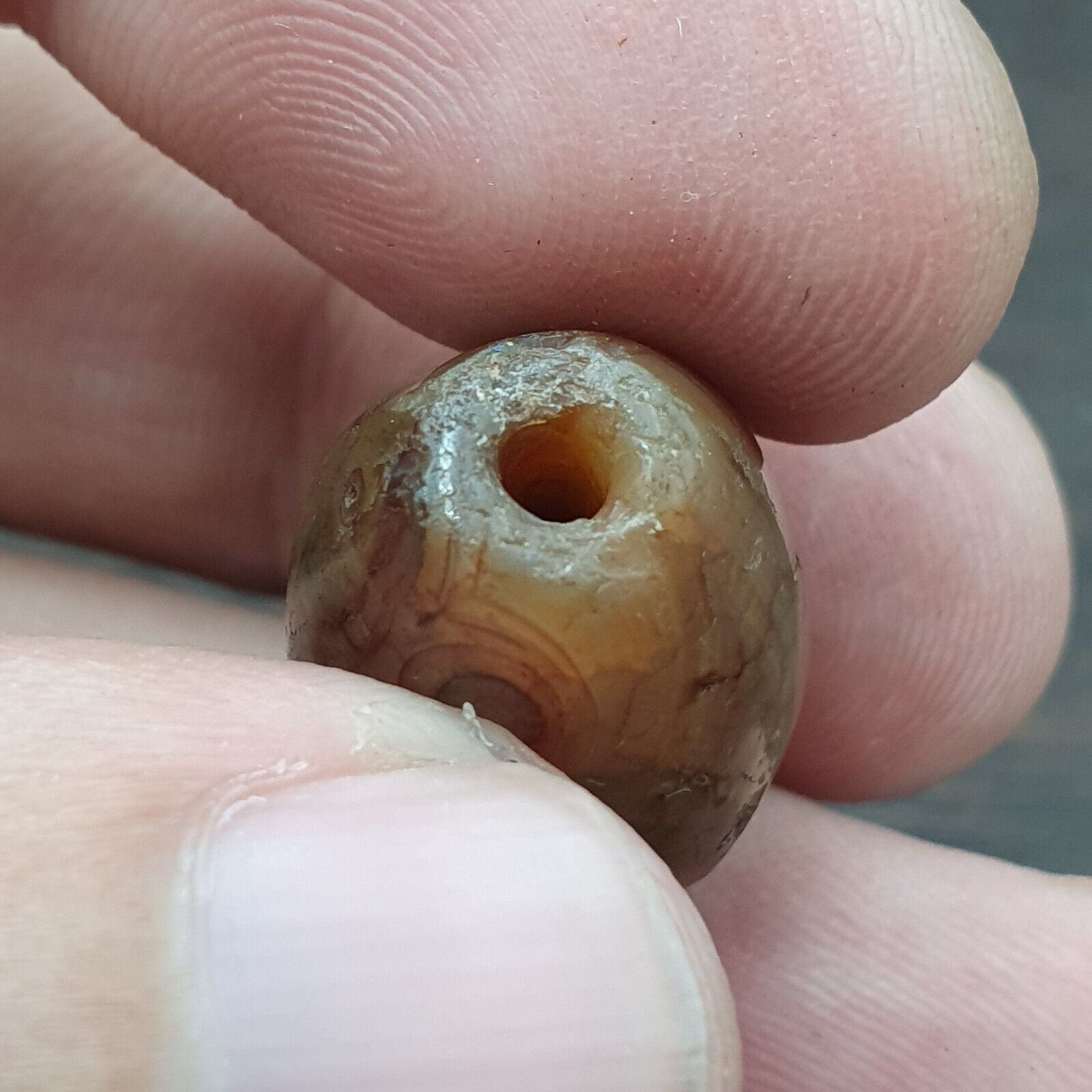 Ancient Himalayan Agate Bead JNT-S4