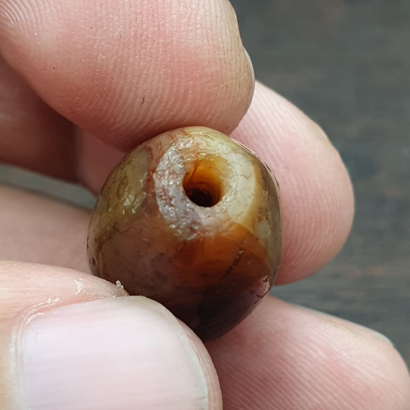 Ancient Himalayan Agate Bead JNT-S4
