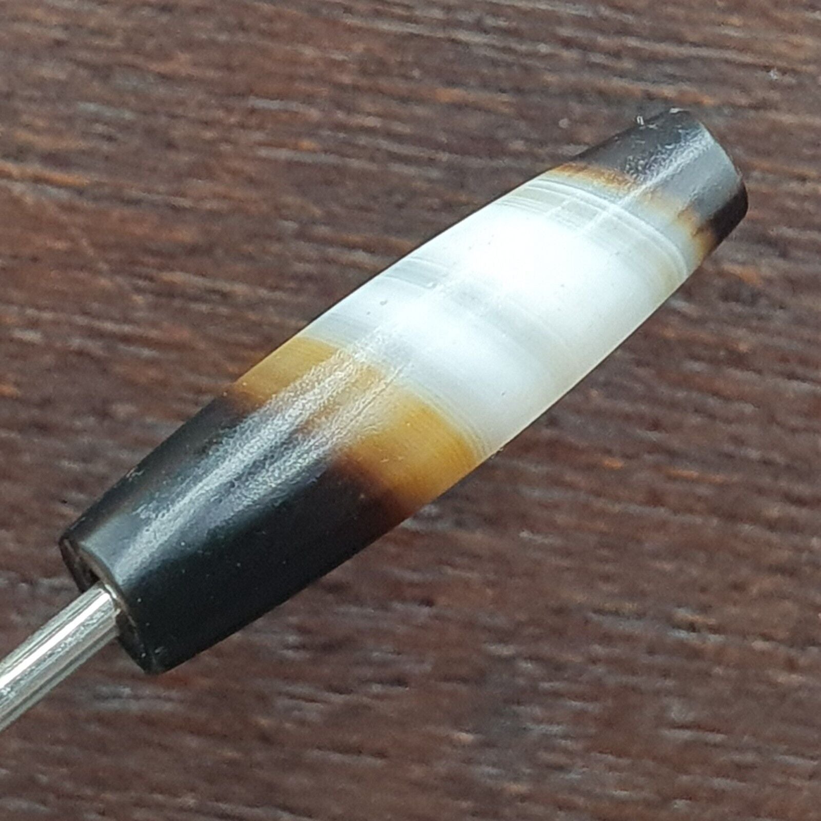 Middle Eastern Antique Natural Chung Agate Bead CHN-3