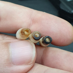 Lot 3 Pcs Antique  Chung Agate Bead CHN-6