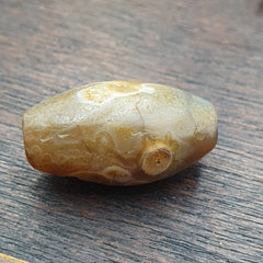 Ancient Agate Himalayan Tibetan Natural Eye Pattern Agate Bead JNT-JUN-3