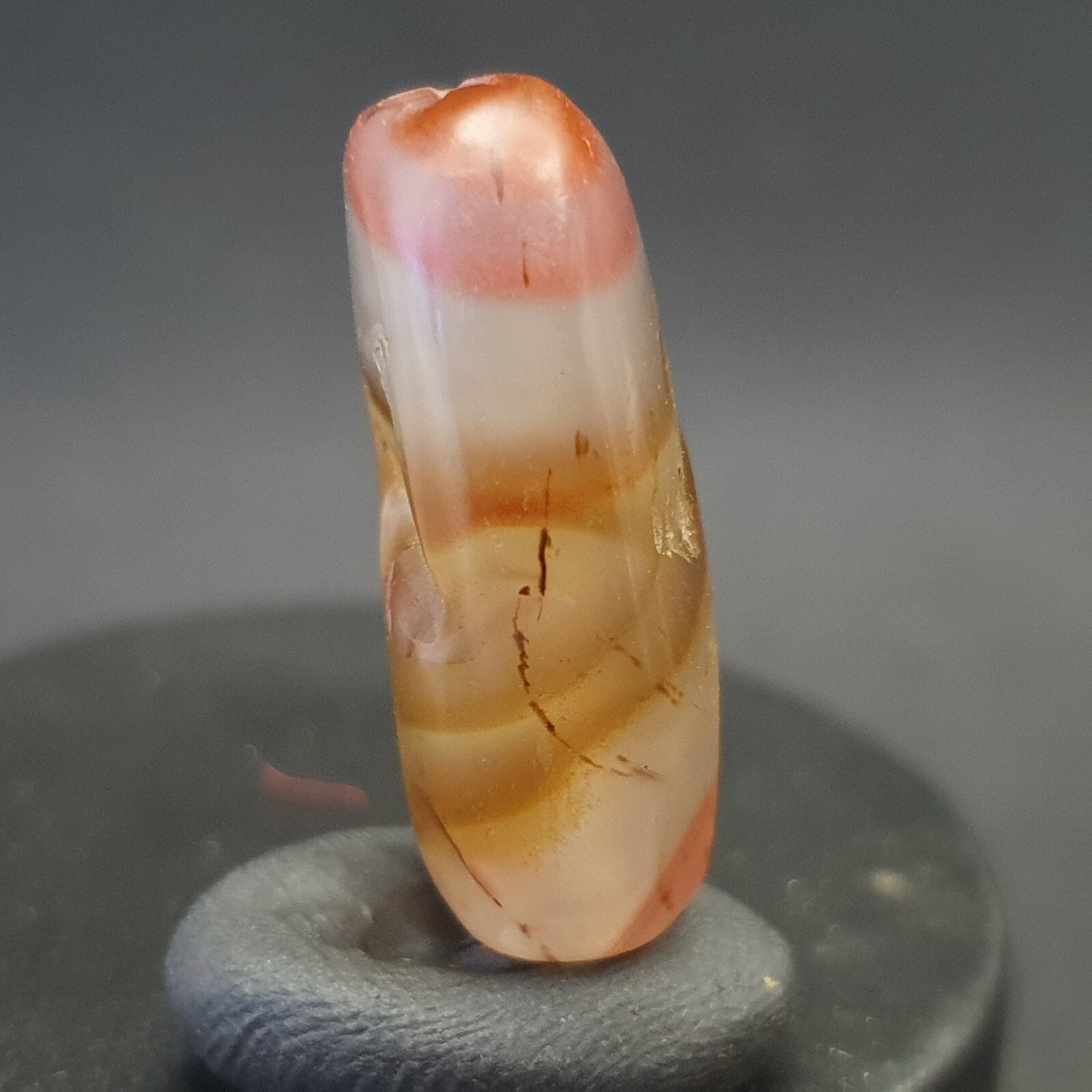 Ancient old Agate Antique Himalayan Indo Tibetan Eye Suleimany Bead SL019