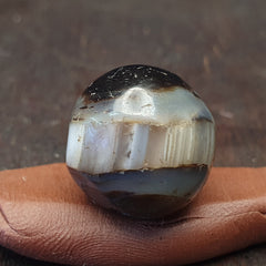 Antique Ancient Old Himalayan Soleimani Agate Bead