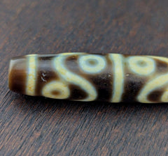 6 eyes very unique pattern sky earth eyes agate stone dzi bead amulet