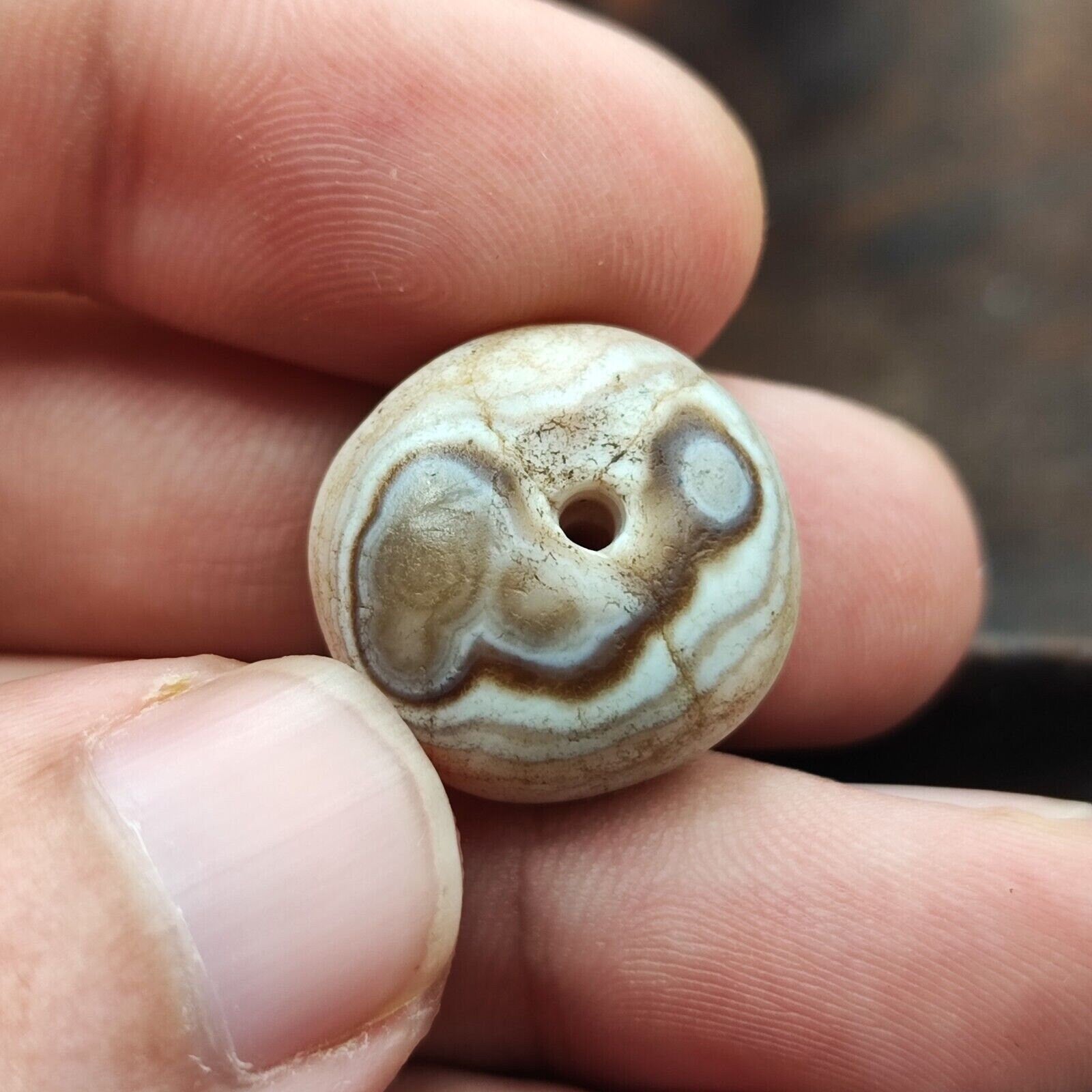 Ancient agate beads sulemani agate beads jnt-81