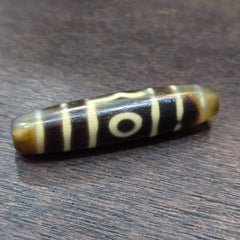 3 eyes vintage old himalayan indo tibetan rare patterns eye dzi amulet beads