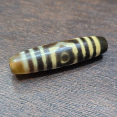 3 eyes vintage old himalayan indo tibetan rare patterns eye dzi amulet beads