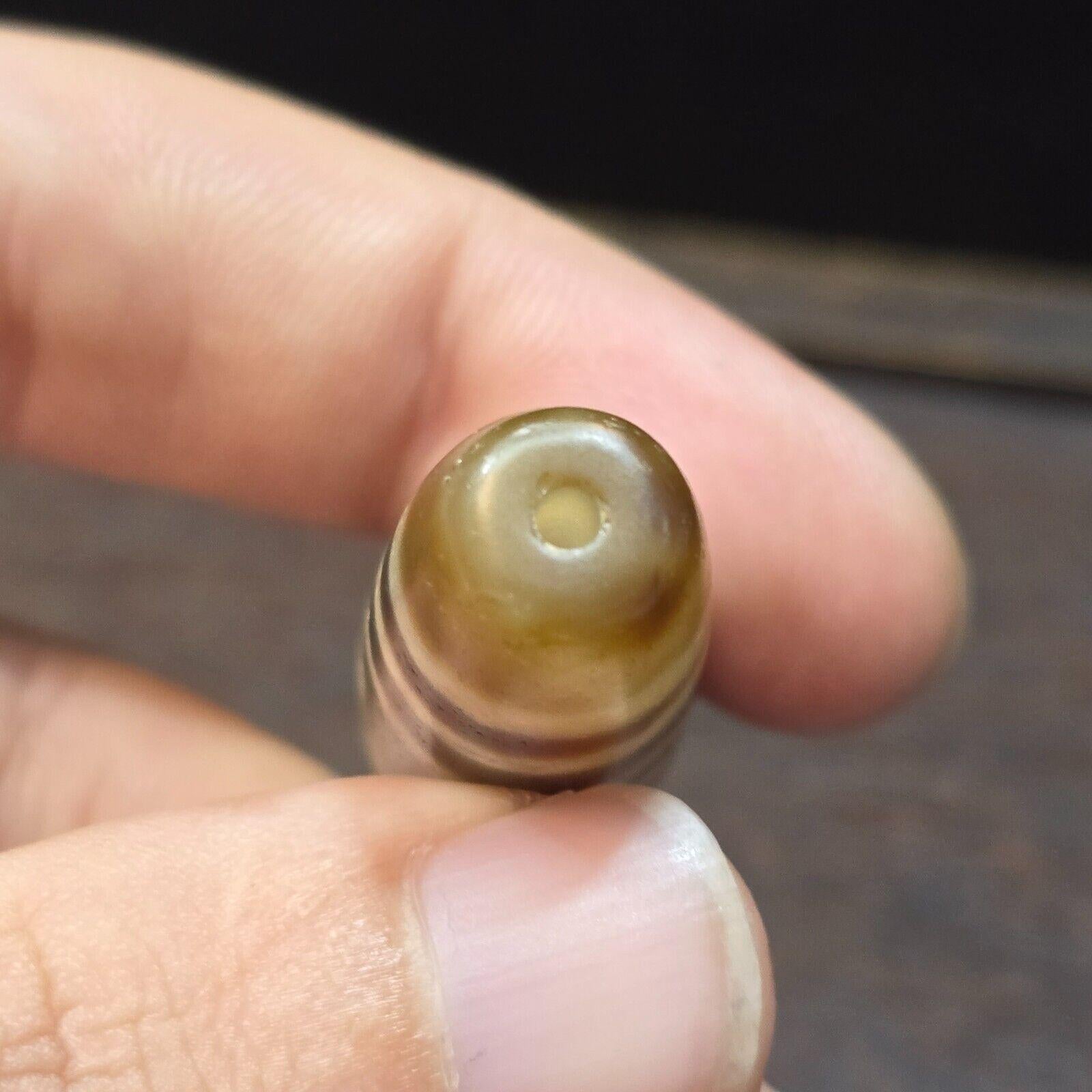 3 eyes vintage old himalayan indo tibetan rare patterns eye dzi amulet beads