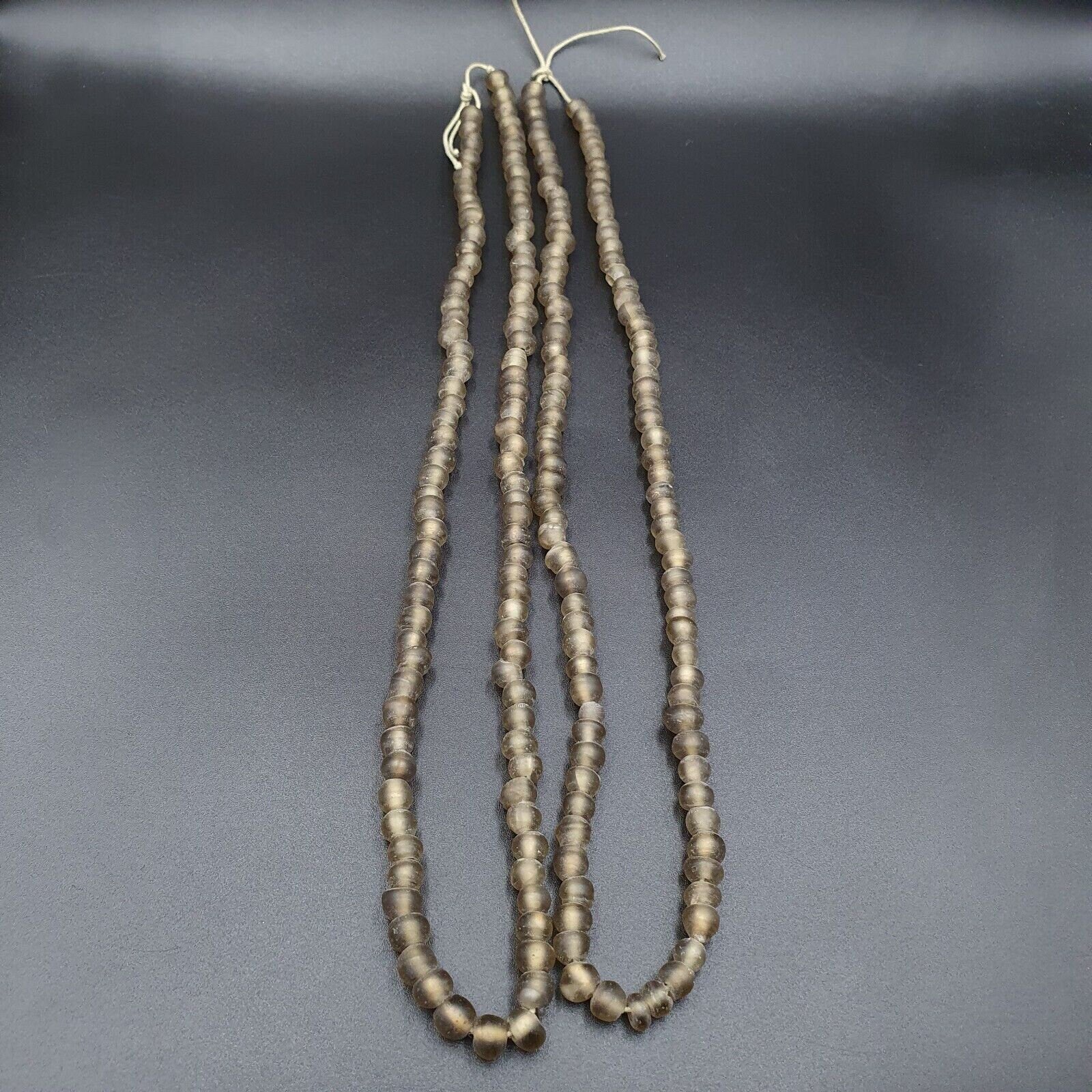 Antique vintage ven glass beads trade beads 8-9mm strandGift