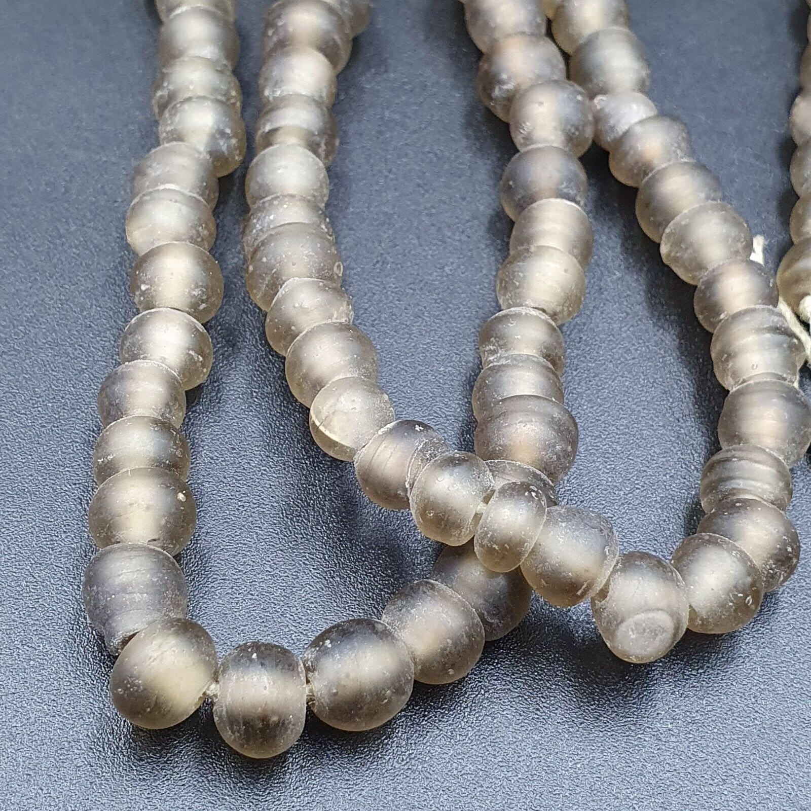 Antique vintage ven glass beads trade beads 8-9mm strandGift