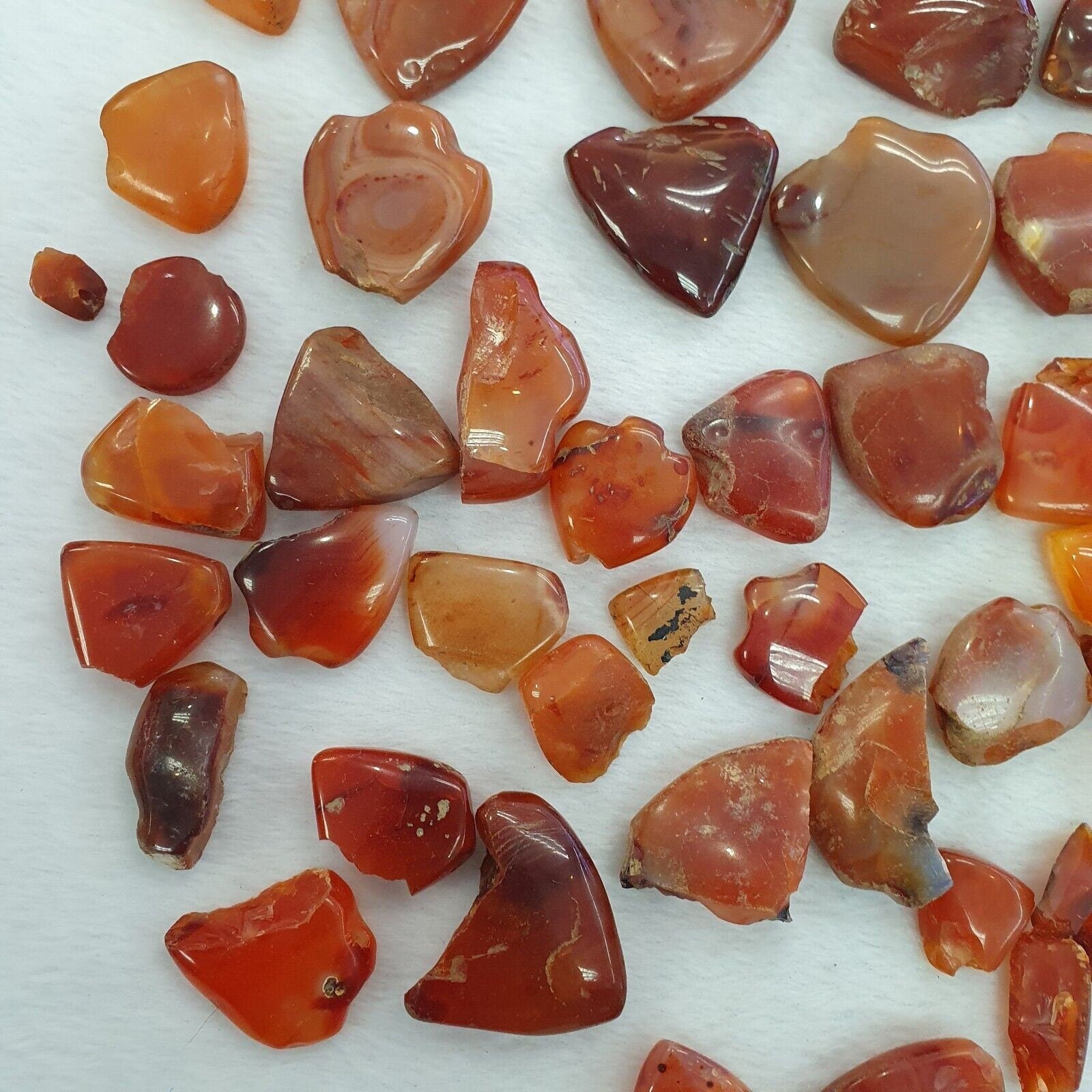 578 grams lot pieces antique ancient african agate beads pendants