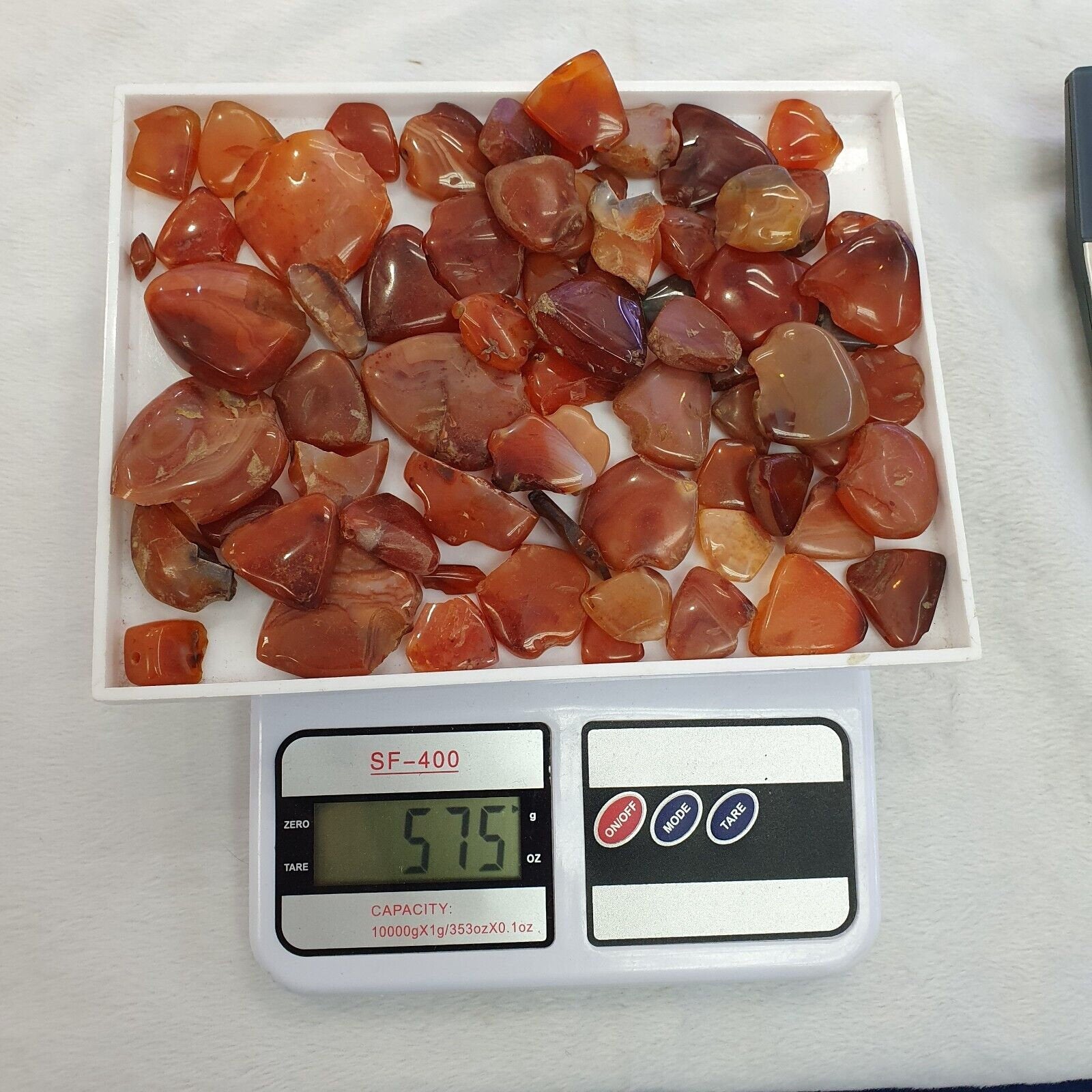 578 grams lot pieces antique ancient african agate beads pendants