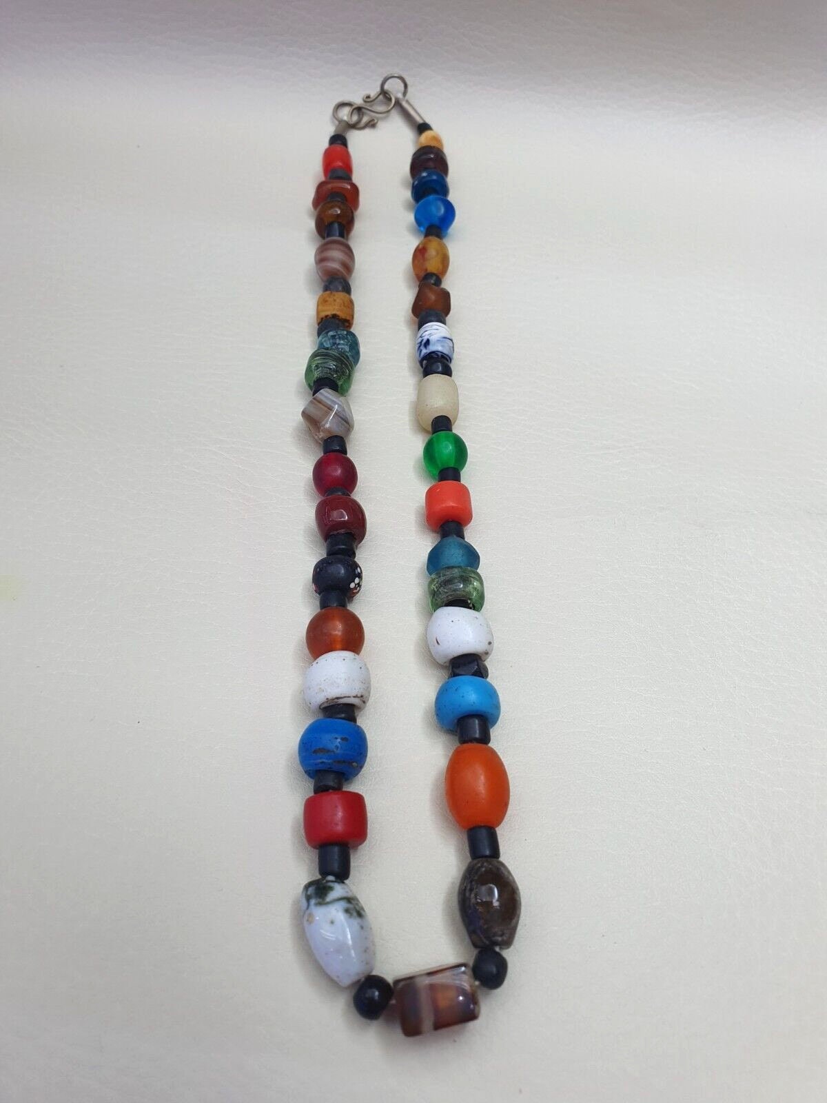 Old beads antique traded stones and glass beads jewelry necklace malaGift