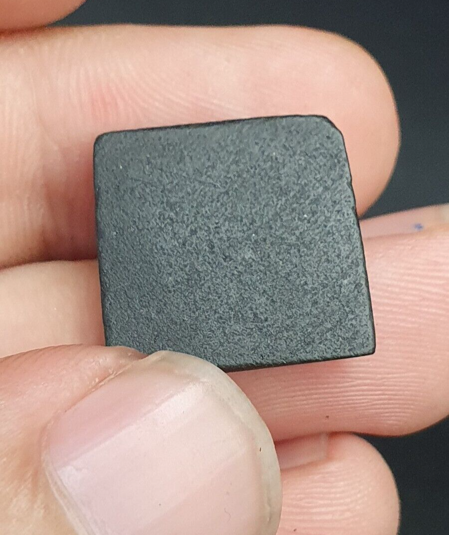 Ancient Antique Middle Eastern Dark green jade Stone Stamp Seal Animal