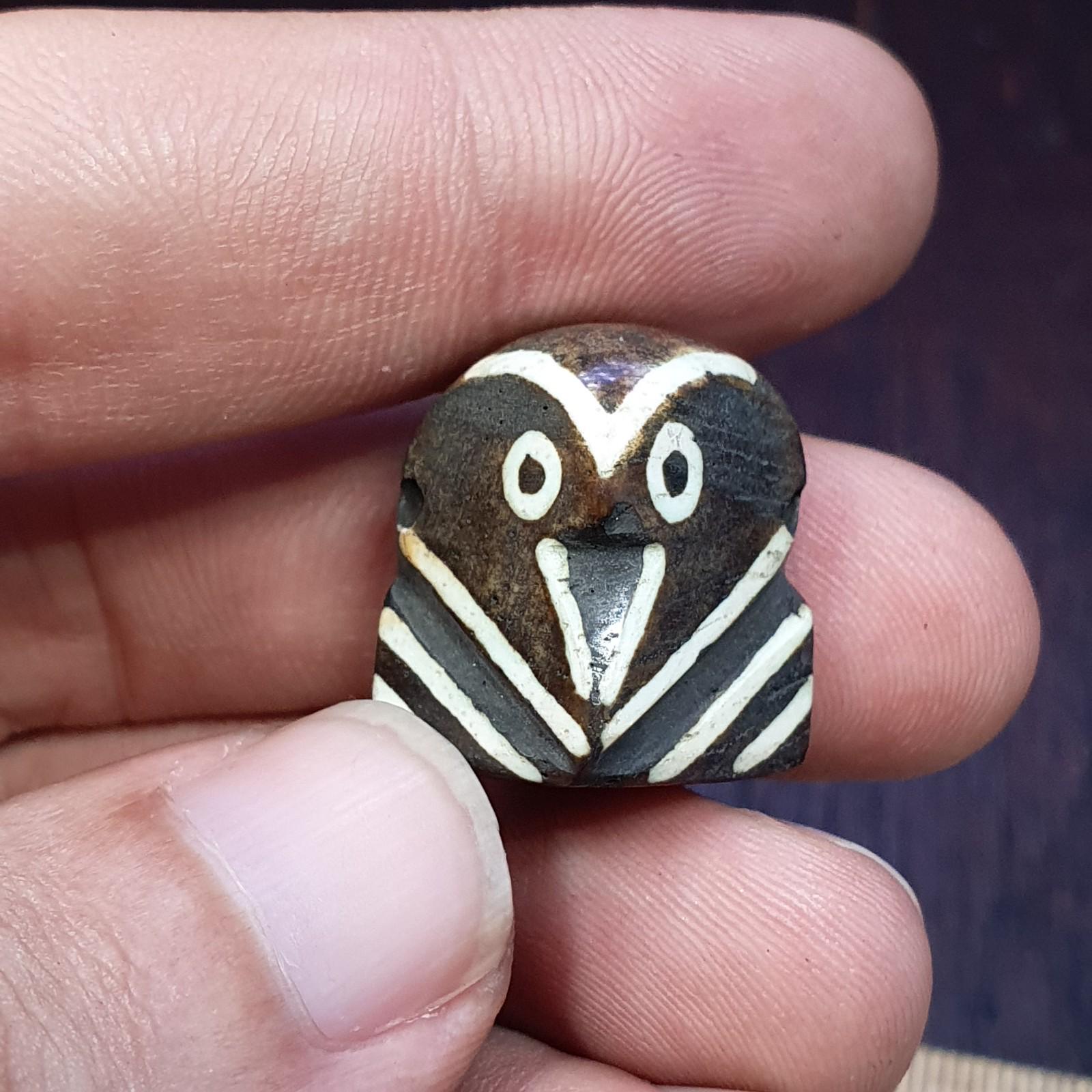 Lot 6 south asian burmese old pyu pumtek animal figurine stone beads pendants