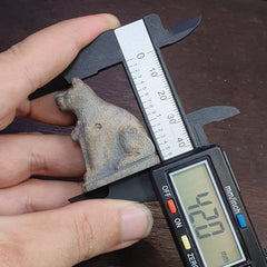 Antique stone animal figurine mysterious cats animals bead amulet