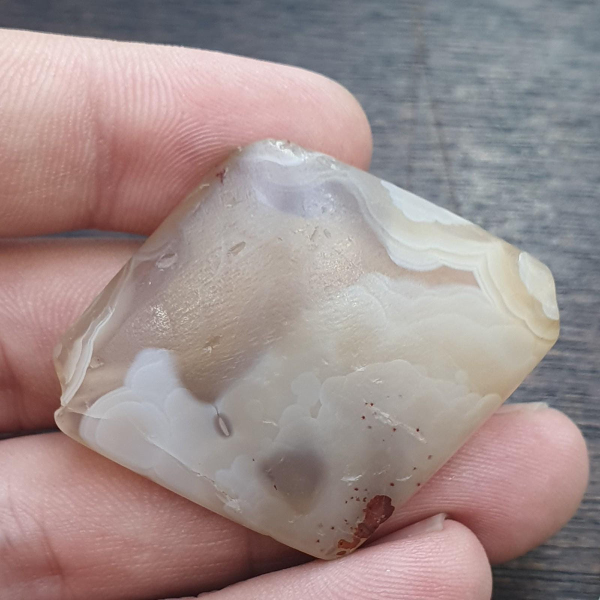 Huge ancient old crystalized agate antique himalayan indo tibetan bead