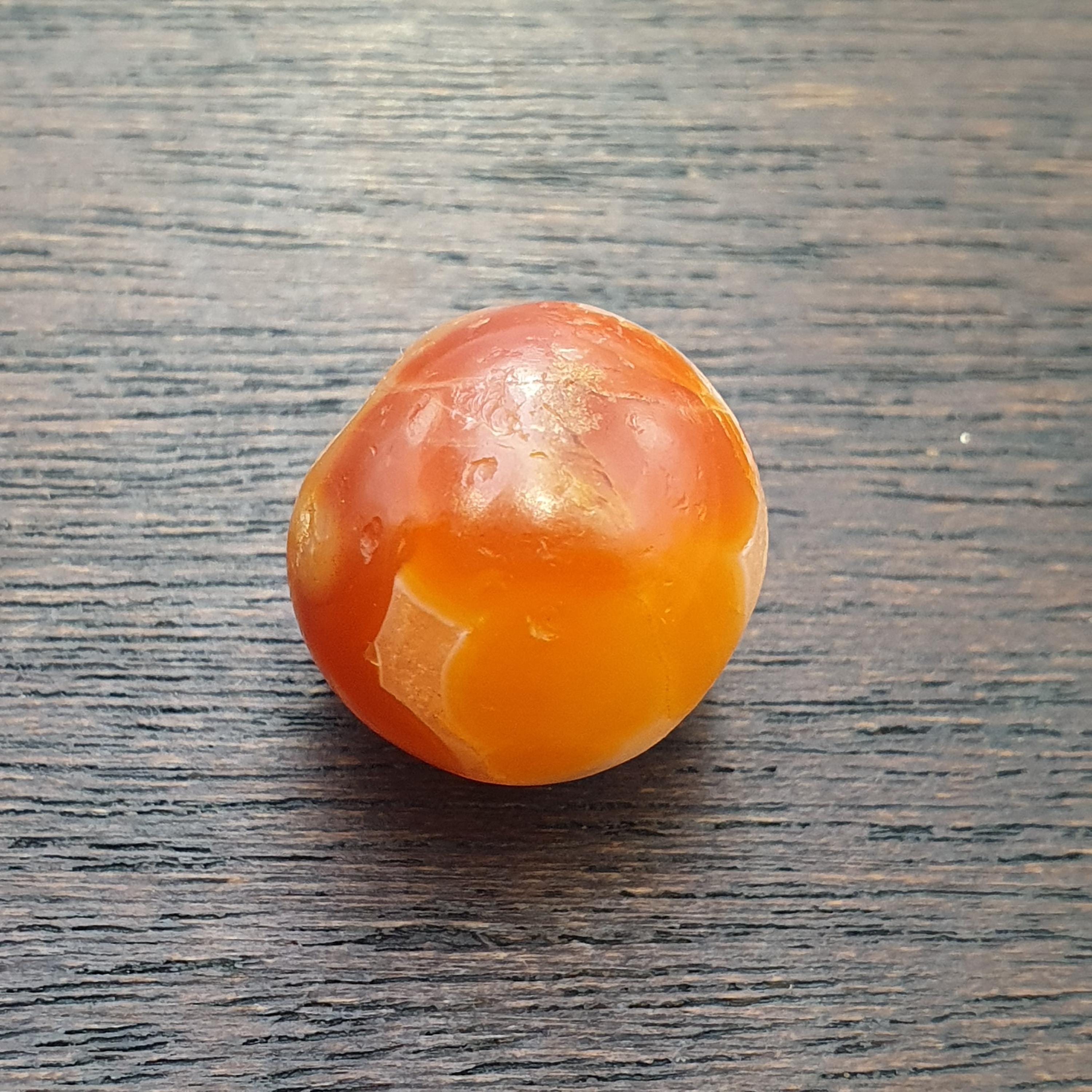 Ancient old crystalized agate antique himalayan indo tibetan eye suleimany bead