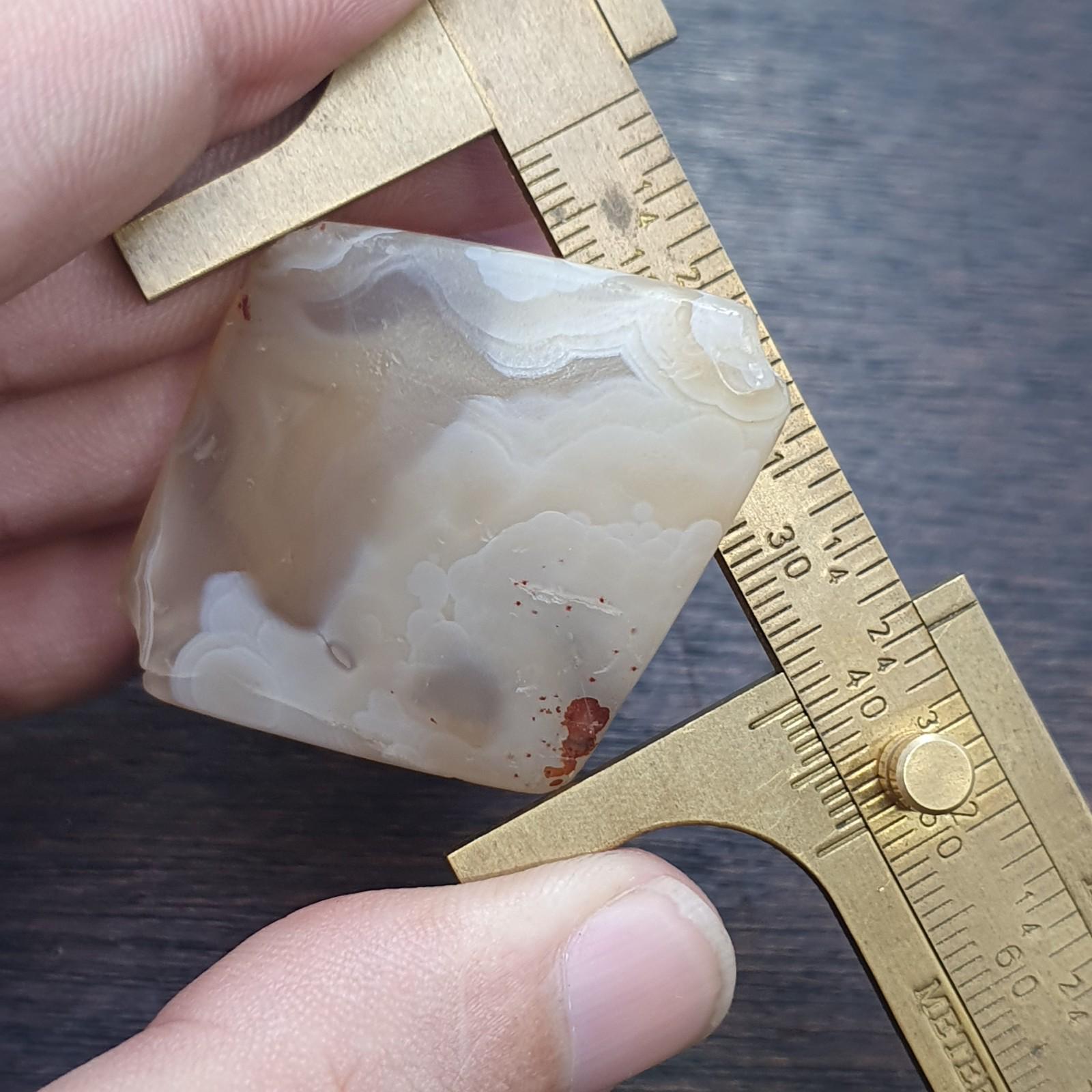 Huge ancient old crystalized agate antique himalayan indo tibetan bead