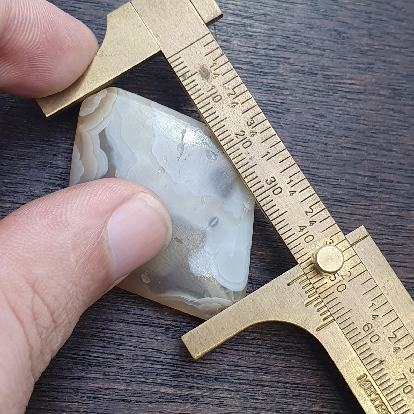 Huge ancient old crystalized agate antique himalayan indo tibetan bead