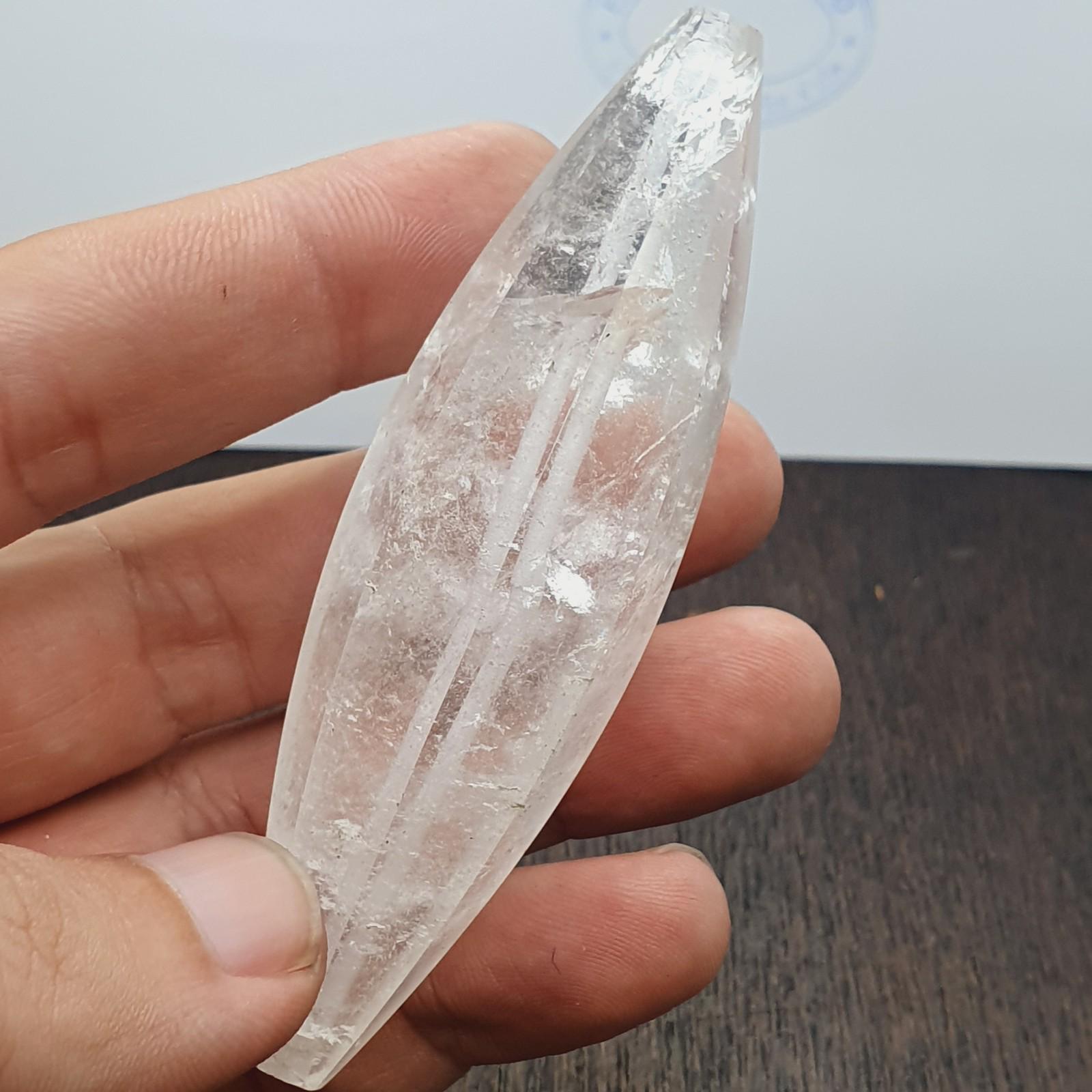 Huge crystal bead himalayan crystal quartz meditating healing stone