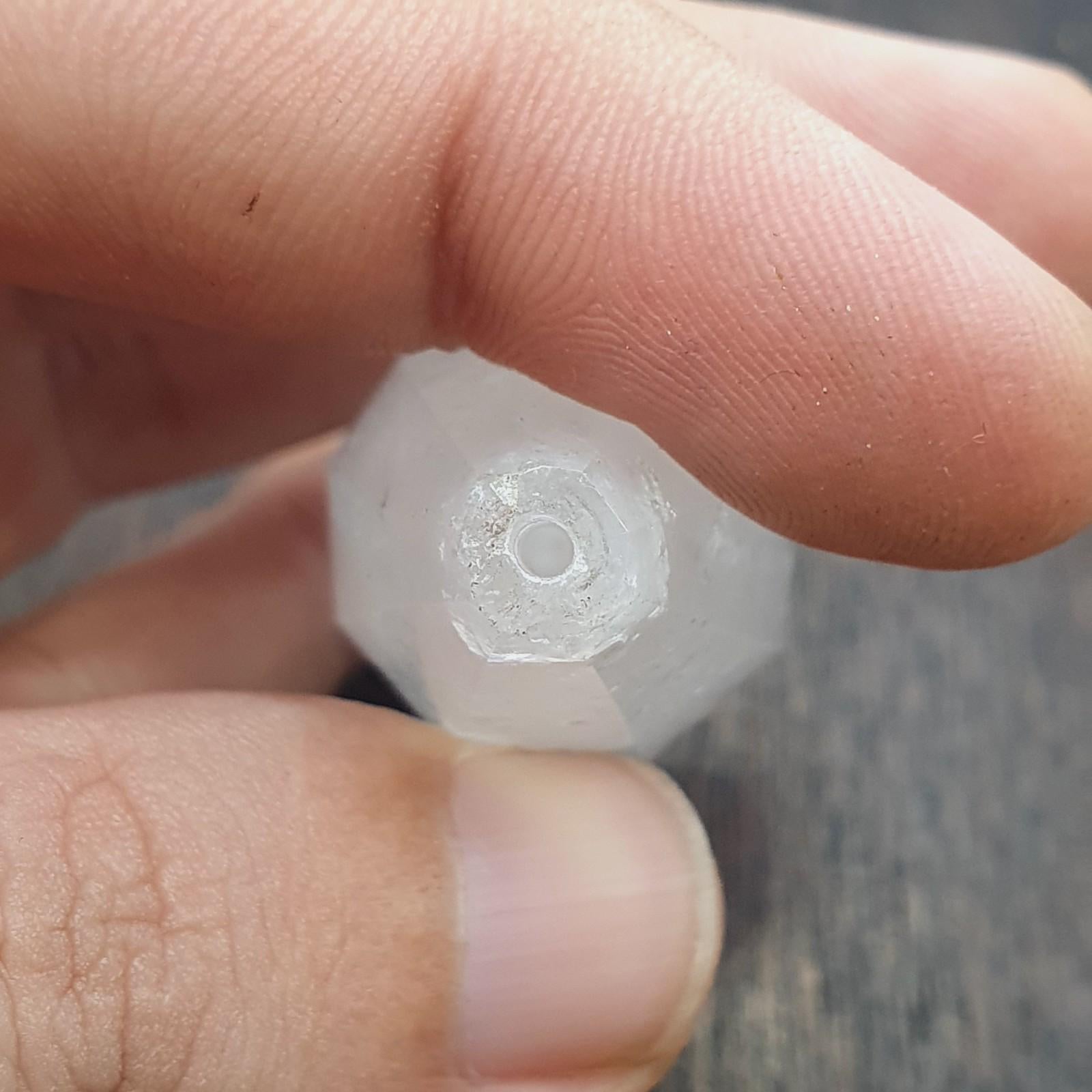 Huge crystal bead himalayan crystal quartz meditating healing stone