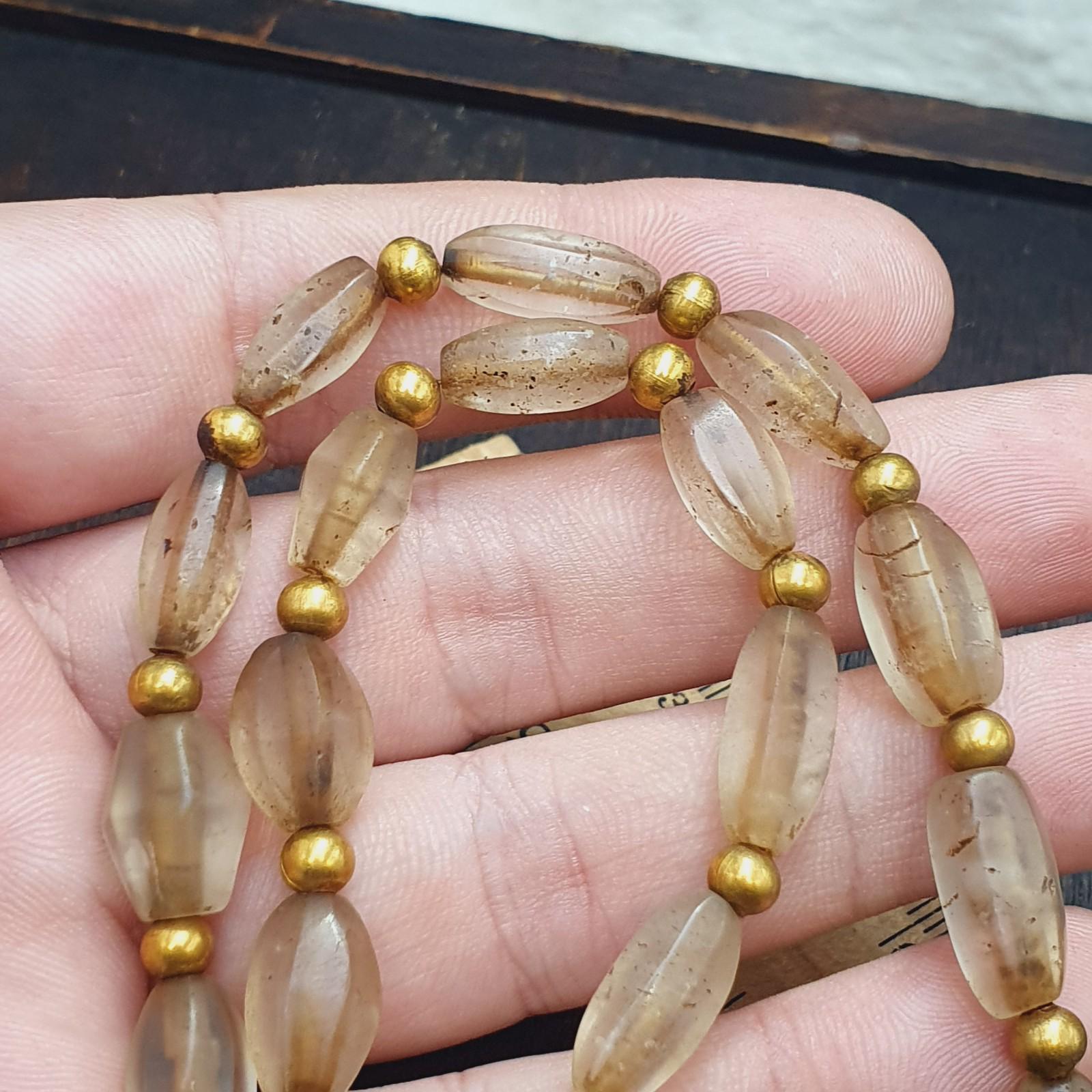 Tibetan quartz beads necklace himalayan healing crystal for meditation & energy