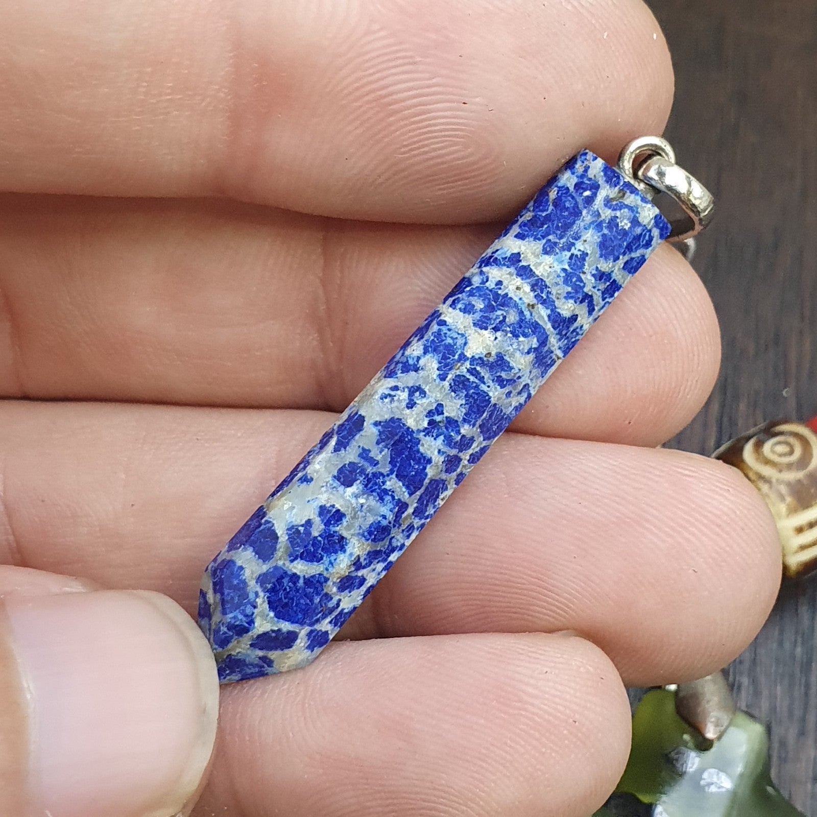 Amazing Pendants Lapis lazuli, Jade, Quartz hand carved Pendants necklace