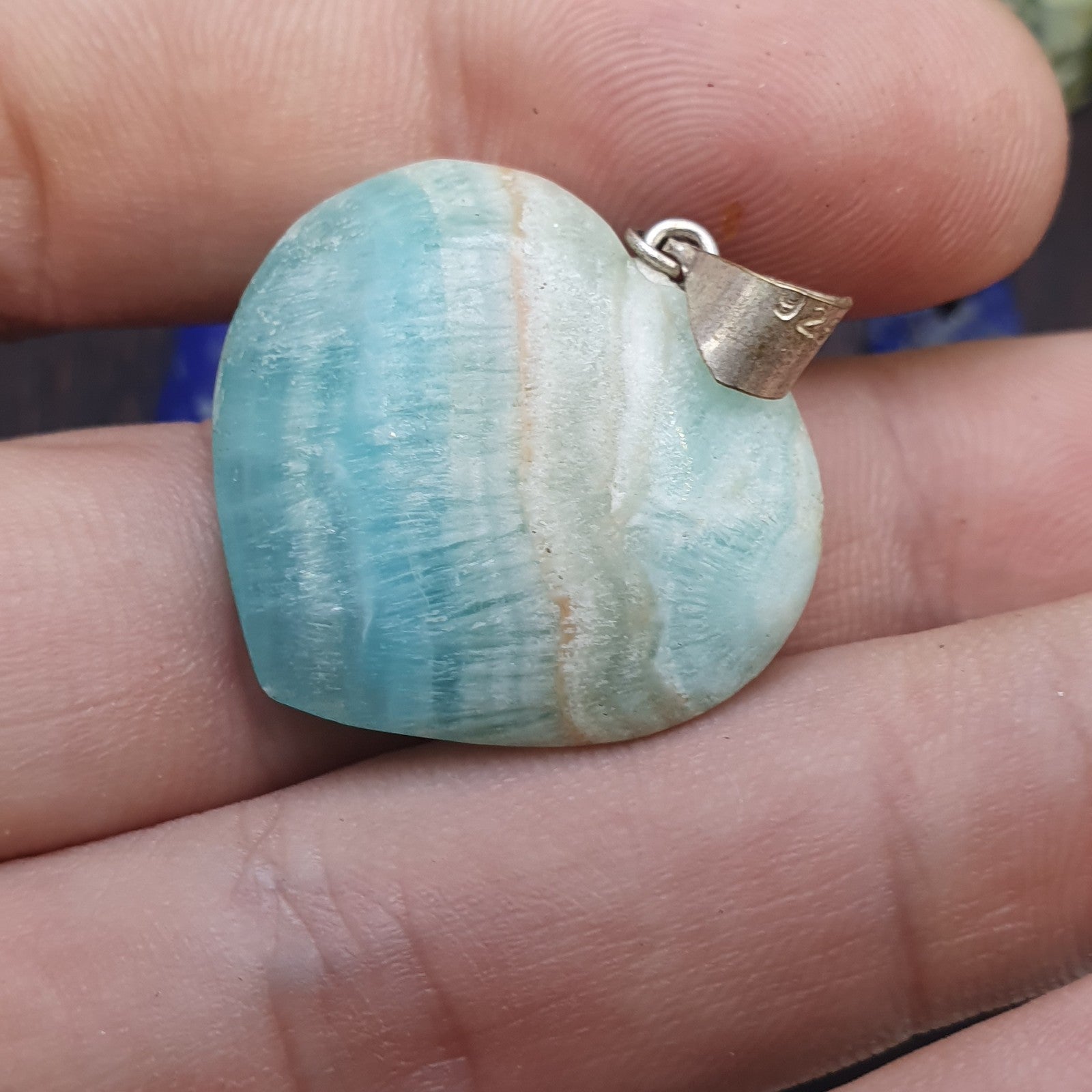 Lot 8 Pendants Lapis lazuli, Jade, jasper, hand carved Pendants necklace