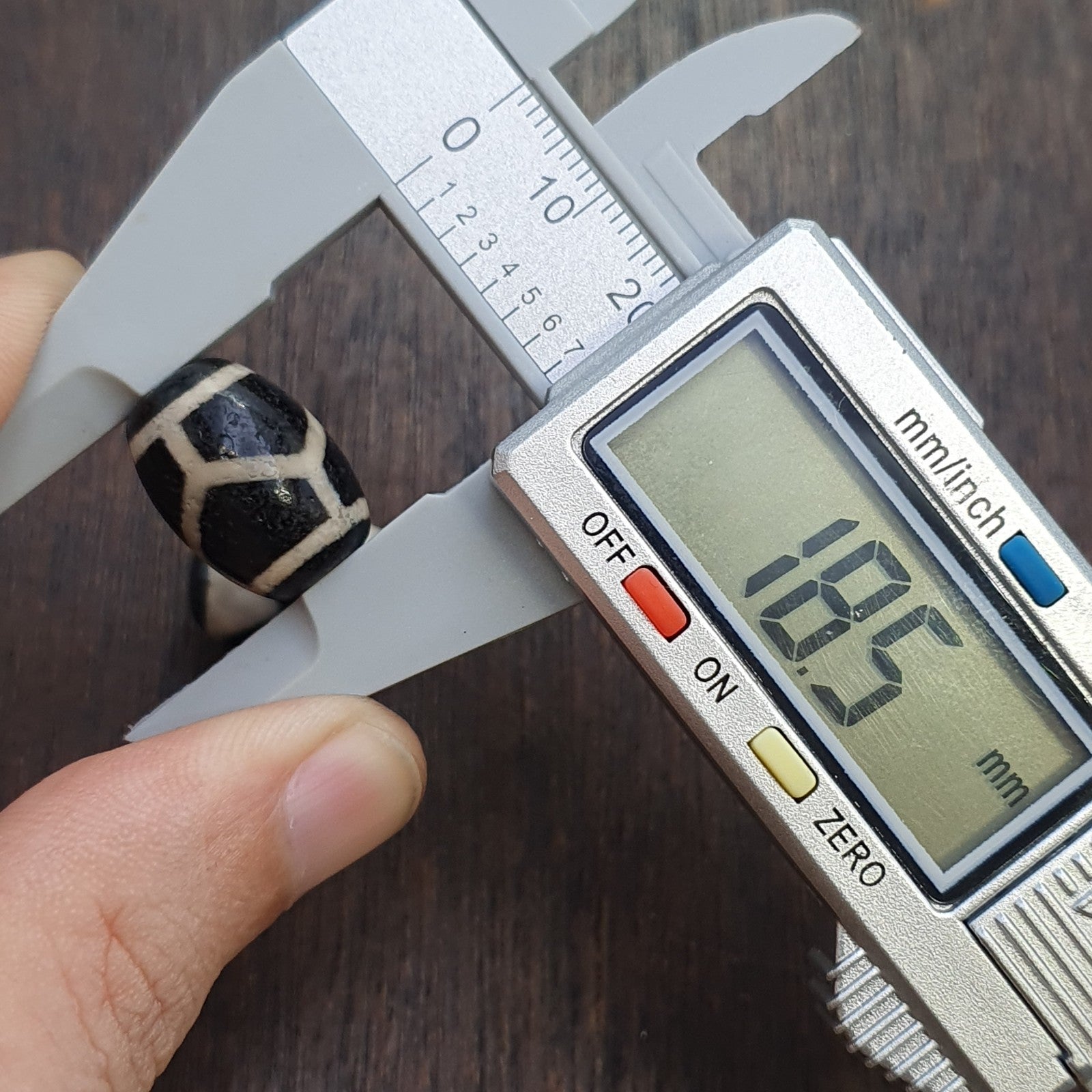 Lot 5 Tibetan dzi bead old amulet Agate Vintage Tibet pendant Necklace