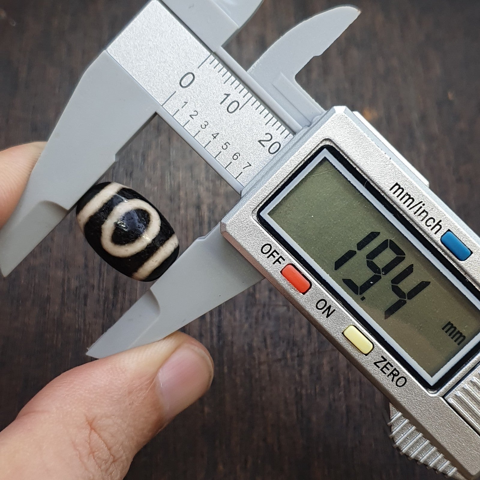 Lot 5 Tibetan dzi bead old amulet Agate Vintage Tibet pendant Necklace