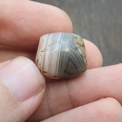 Ancient Middle eastern Yemeni African agate bead 1000+ years old