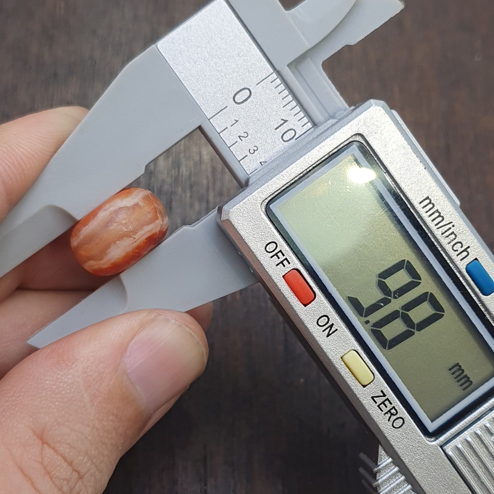 Antique ancient Yemeni Middle eastern Red agate stone bead amulet