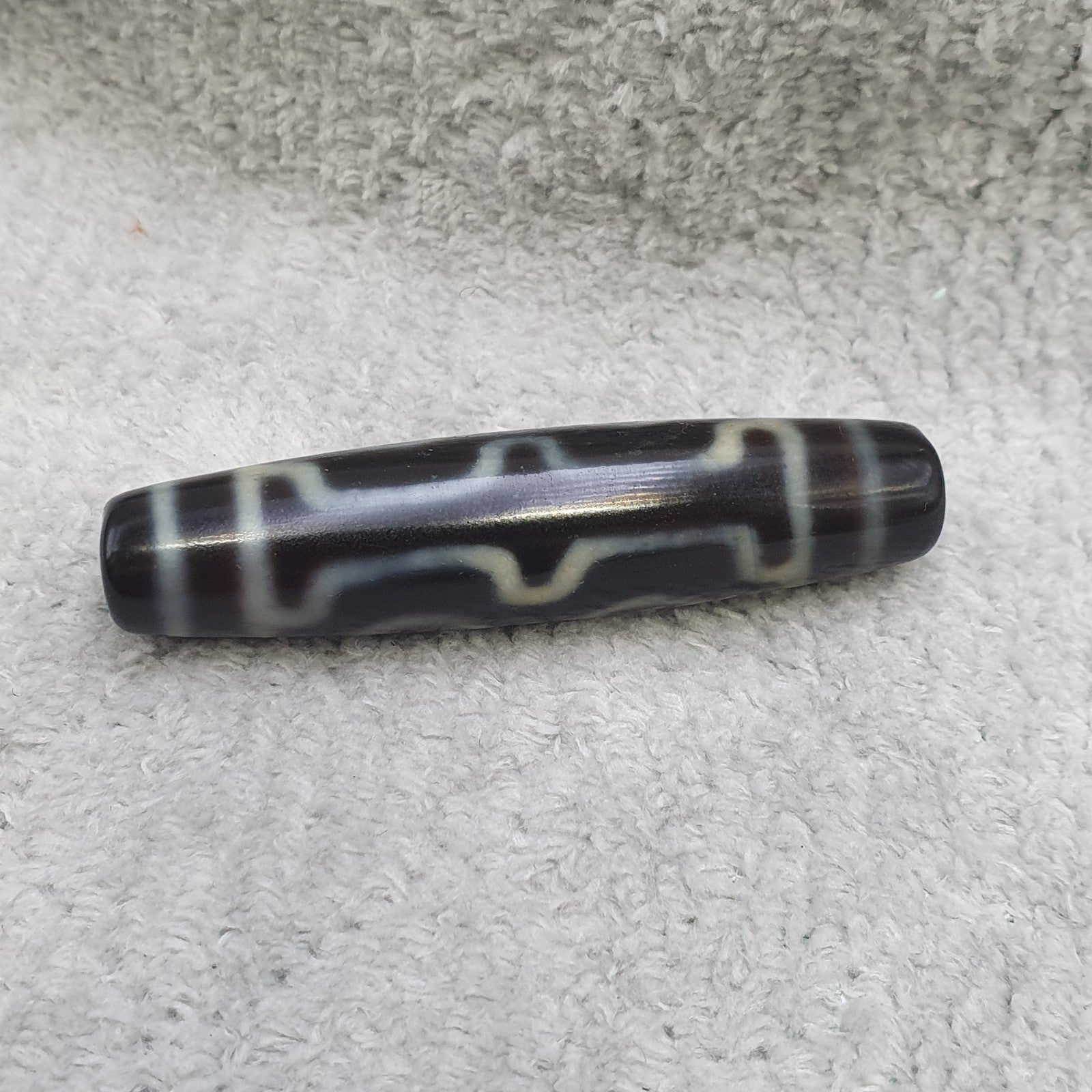 4 eyes vintage old himalayan indo tibetan rare patterns eye dzi amulet beads