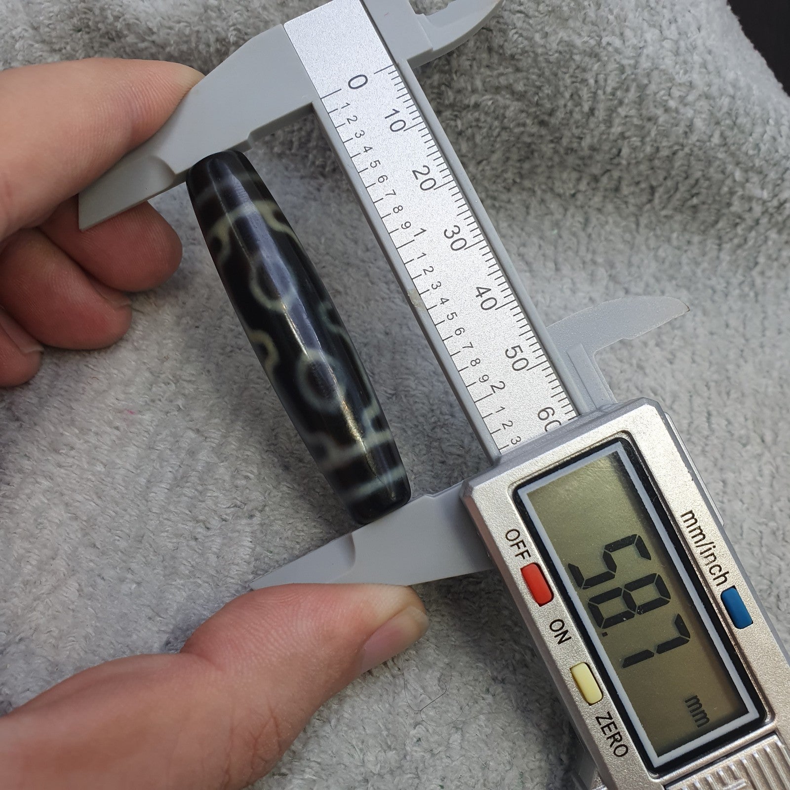 4 eyes vintage old himalayan indo tibetan rare patterns eye dzi amulet beads