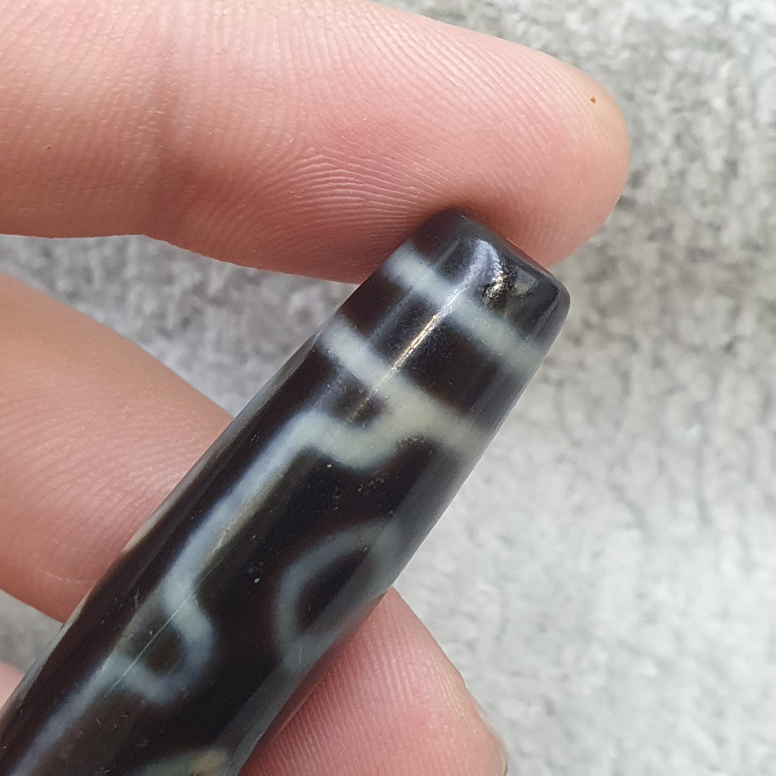 4 eyes vintage old himalayan indo tibetan rare patterns eye dzi amulet beads