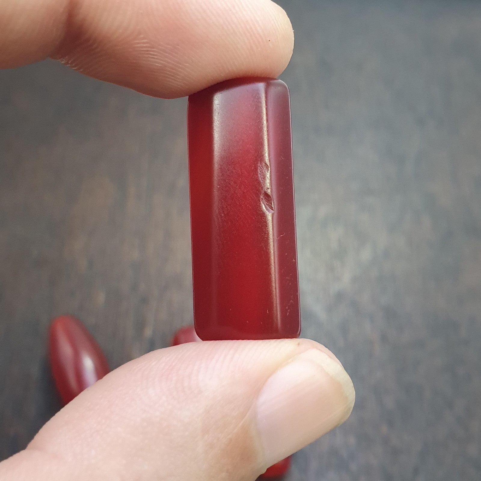 Lot 5 antique red agate himalayan tibetan agate carnelian beads