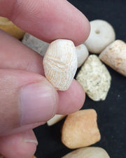Lot of 30 ancient  agate beads and crystal beads  2500 bc-300 ad,