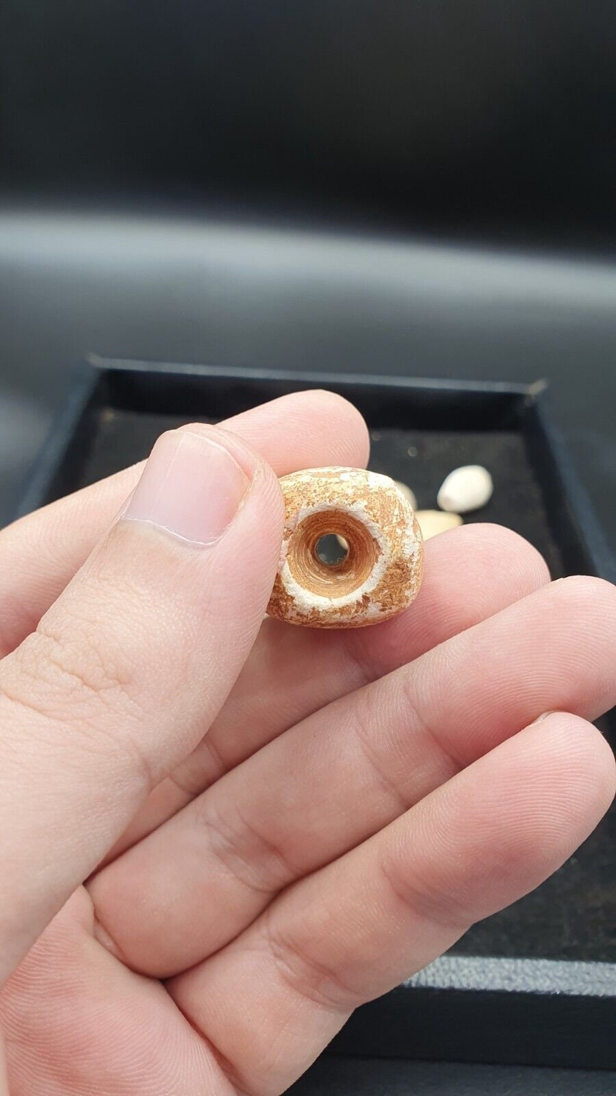 Lot of 30 ancient  agate beads and crystal beads  2500 bc-300 ad,
