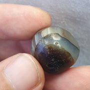 Antique ancient old himalayan soleimani agate bead.