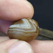 Dzi old bead pure eye india tibetan himalaya amulet religious antiquities