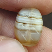 Ancient achaemenid-sassanian persian agate pegasus stamp seal very rare