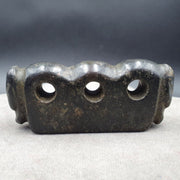 East Oasis Antique Black Magnetic Stone Carved Animal Amulet Pendant Bead Ref Mg-4