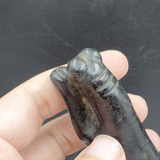 East Oasis Antique Magnetic Black Stone Mystery Animal Amulet Pendant Ref Mg-6