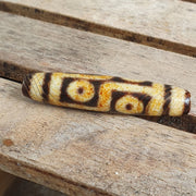 Antique Indo-Tibetan 6 eye agate dzi bead – photo 1 of 5