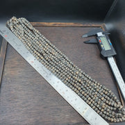 Lot 2 old tibetan carving yak bone necklace tribal decorated beads strands #b5