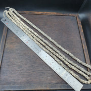 Lot 2 old tibetan chinese carved necklace tribal decorated beads strands #2